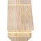 Ekena Millwork Eugene Rough Sawn Timber Gable Bracket, Douglas Fir, 36"W x 7"H x 4"D x 6"F, 5/12 Pitch GBW036X07X0406EUG00RDF - alternate 3